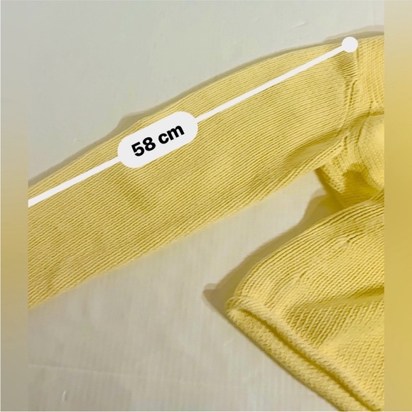 Eddie Bauer Yellow Women's Sweater - Medium Knit - Picture 6 of 9